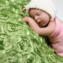 Размер 65*95 см детский, для новорожденных, для девочек и мальчиков милый 3D розовый мягкий реквизит для фотографий одеяло фоновая ткань фотографии детские бутафорские принадлежности