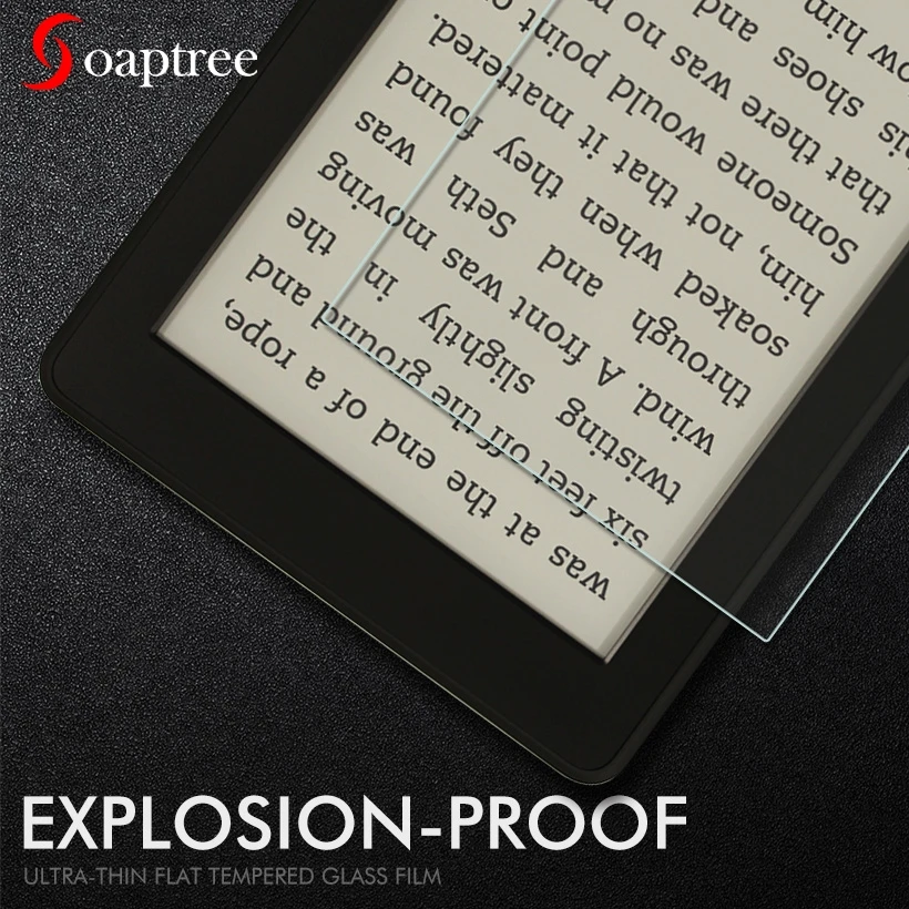 Soaptree Tempered Glass For Amazon Fire HD 10(universal)  kindle HDX 7 7.0 Kindle Paperwhite 1.2.3 Tablet Screen Protectors Flim