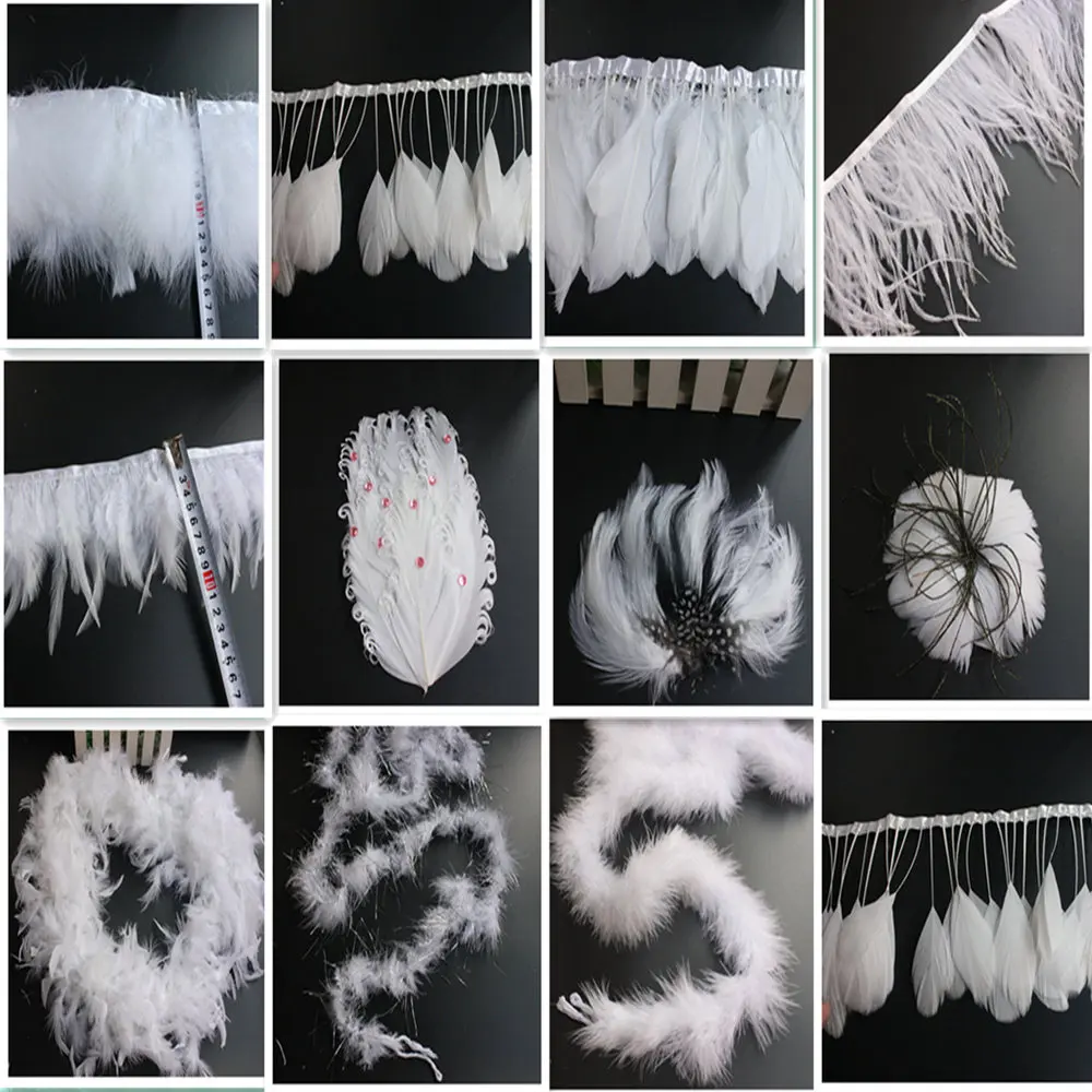

11 style diy craft adornment feather feather wedding white feather material angel wings feathers