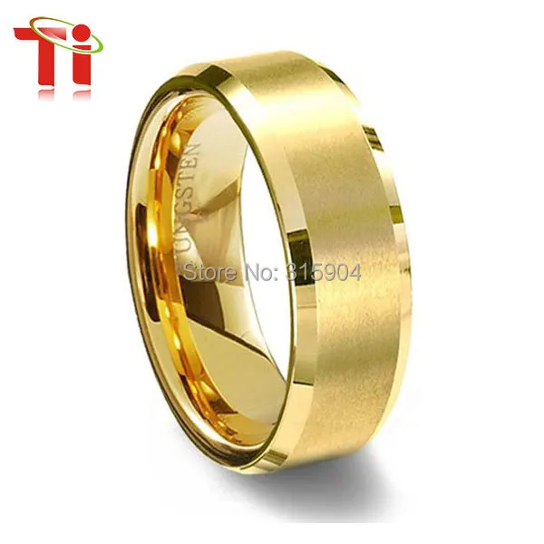 customize all size wholesale and retail tungsten wedding band yellow gold engagement rings mens gold ring in rings from jewelry accessories on - Customize Wedding Ring customize all size wholesale and retail tungsten wedding band yellow gold engagement rings mens gold ring in rings from jewelry accessories on - Customize Wedding Ring
