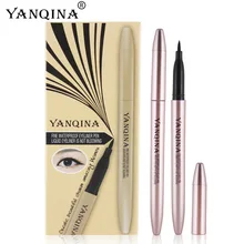 Eye Liner Водонепроницаемый 24 H черный длительный естественный макияж глаз быстрый/быстросохнущая не головокружение карандаш Карандаш для глаз макияж инструменты