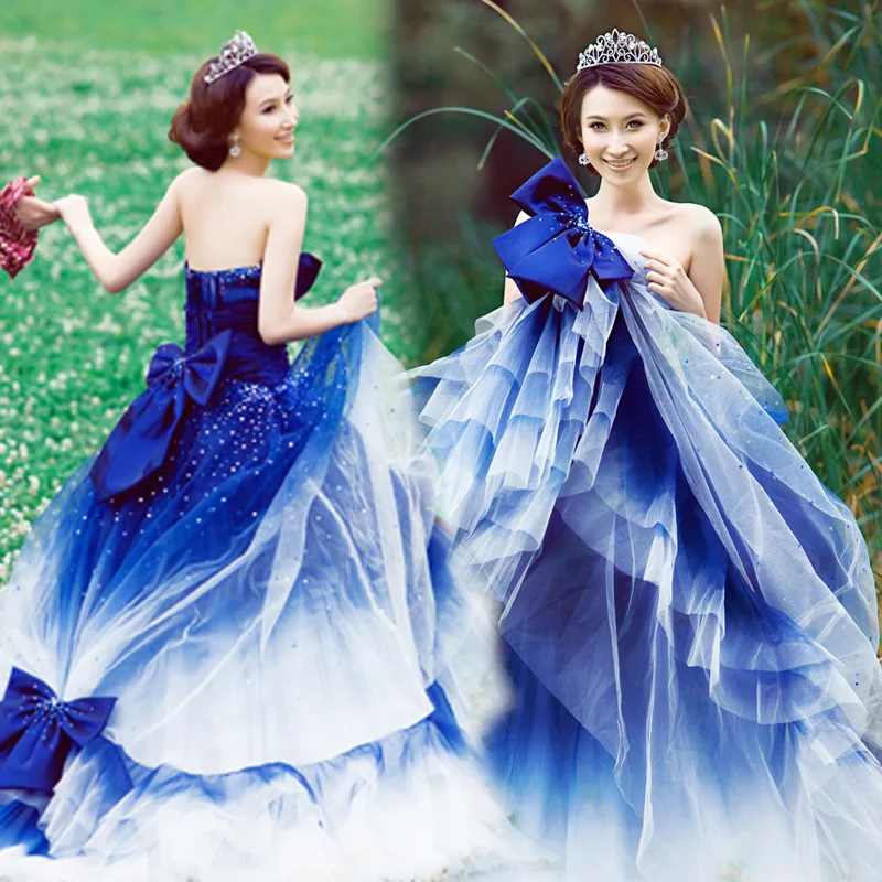 Image for korean wedding dress color
