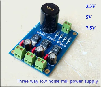 

Breeze audio LT1963A High Speed Low Noise Triple Independent Linear Regulator Power Supply Amanero XMOS DAC