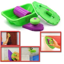 Decorative Paint Roller and Tray Set Painting Brush paint pad proPoint Paint Household Wall Tool Drop