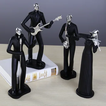 

Resin Craft Musician Statues & Sculptures Garden Statues Sculptures Ornaments Creative Art Music Player Sculptures