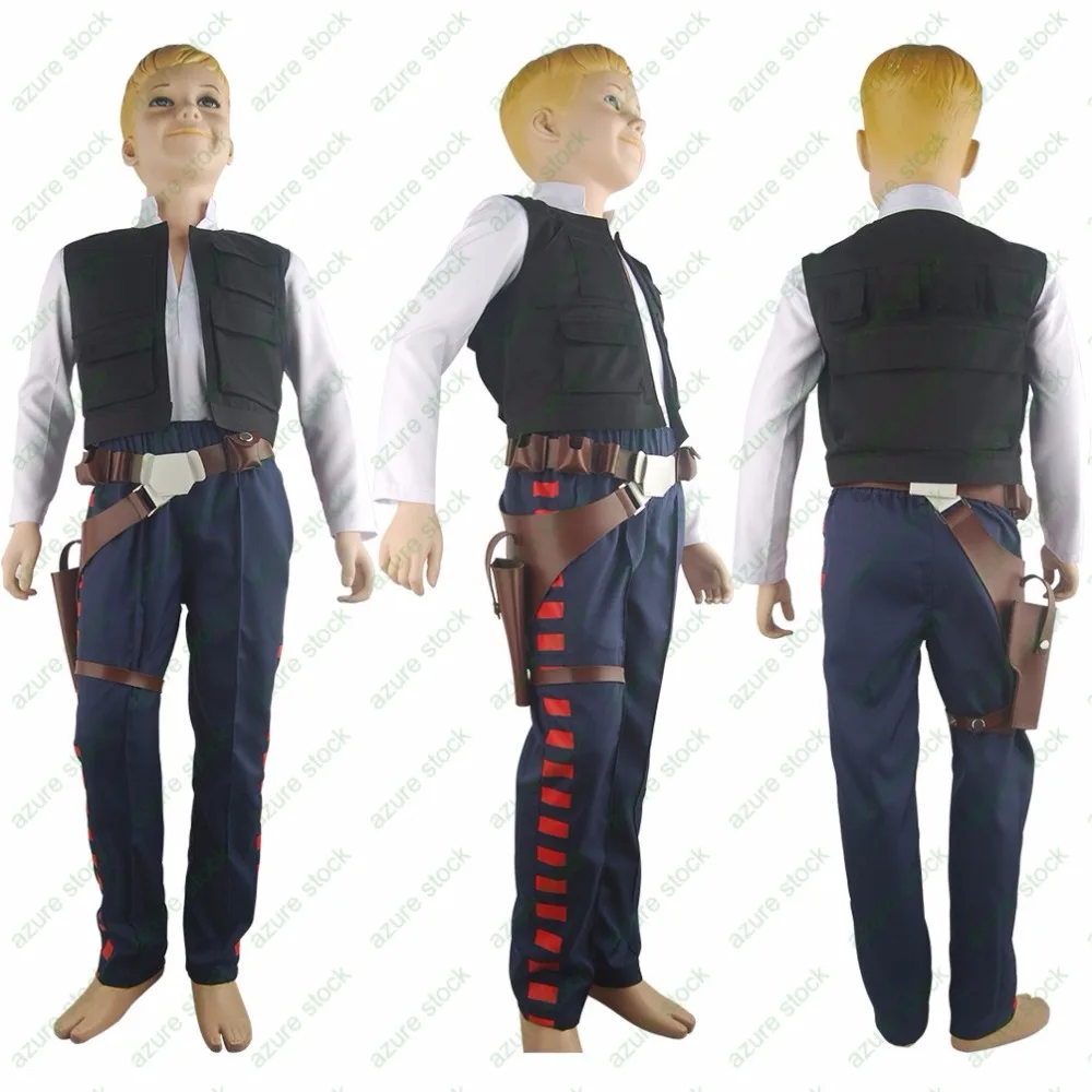 Star Wars Han Solo ANH Full Costume Belt Holster Droid Caller set Halloween