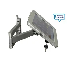 Fit for iPad 2/3/4/air/pro wall mount metal case for ipad stand display bracket tablet pc lock holder support full motion angle Fit for iPad 2/3/4/air/pro wall mount metal case for ipad stand display bracket tablet pc lock holder support full motion angle