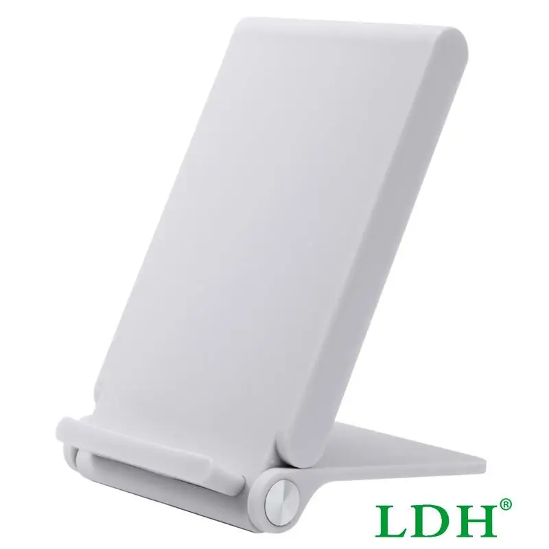 for iPhone 7 7Plus 3 Coils Wireless Charger Folding Charging Holder For Samsung Galaxy S6 Edge Note 5 Android Smart Phone