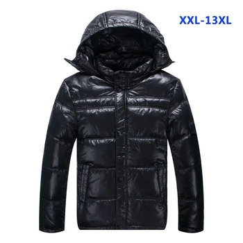 

down jacket with hood black colour thick warm winter factroy sell fashion plus size XL- 6XL 7XL 8XL 9XL 10XL 11XL 12XL 13XL