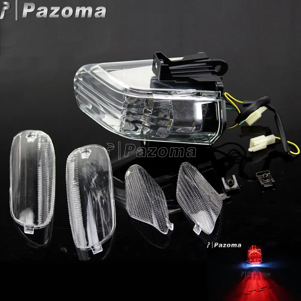 

Clear Lens LED Motorcycle Rear Tail Stop Light Number Plate Light for Aprilia Rsvr Rsv1000r 2006-2009 Rsvr Factory 2006-2010