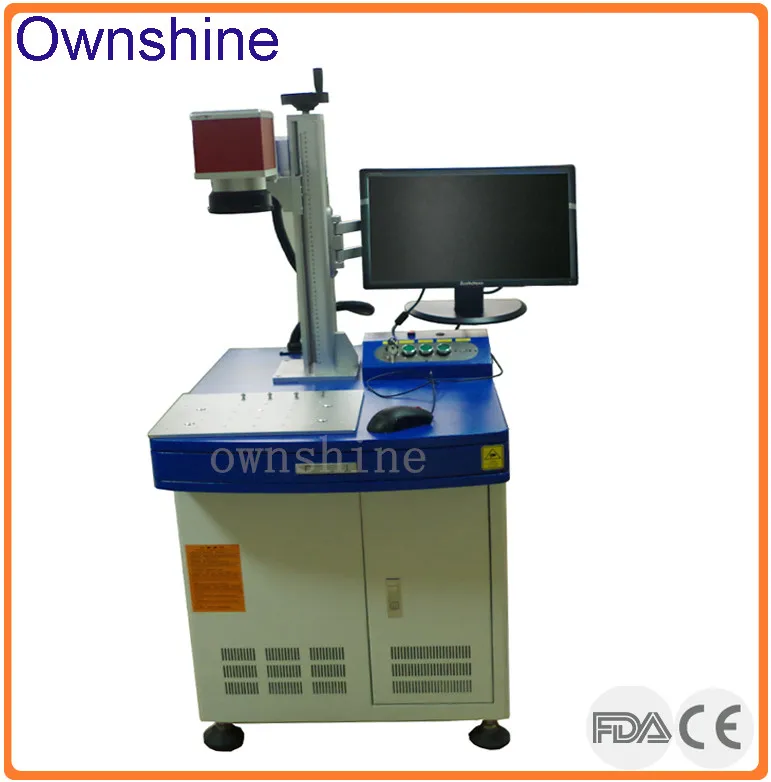 Sunny scan head 30w desktop RAYCUS fiber laser marking