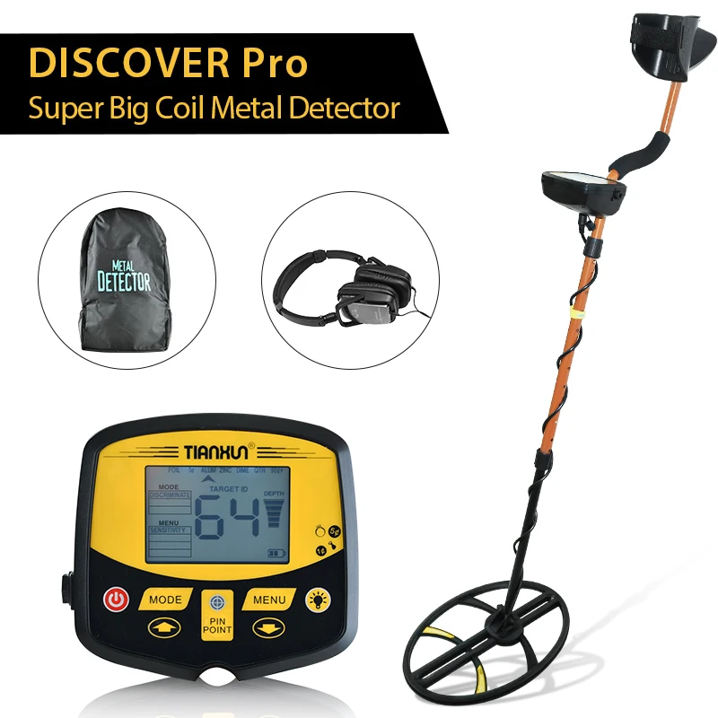 

TX 950 plus Metal Detector High Sensitivity Underground Super Scanner Finder Gold Coins Hunter Detecting Pinpointer Waterproof