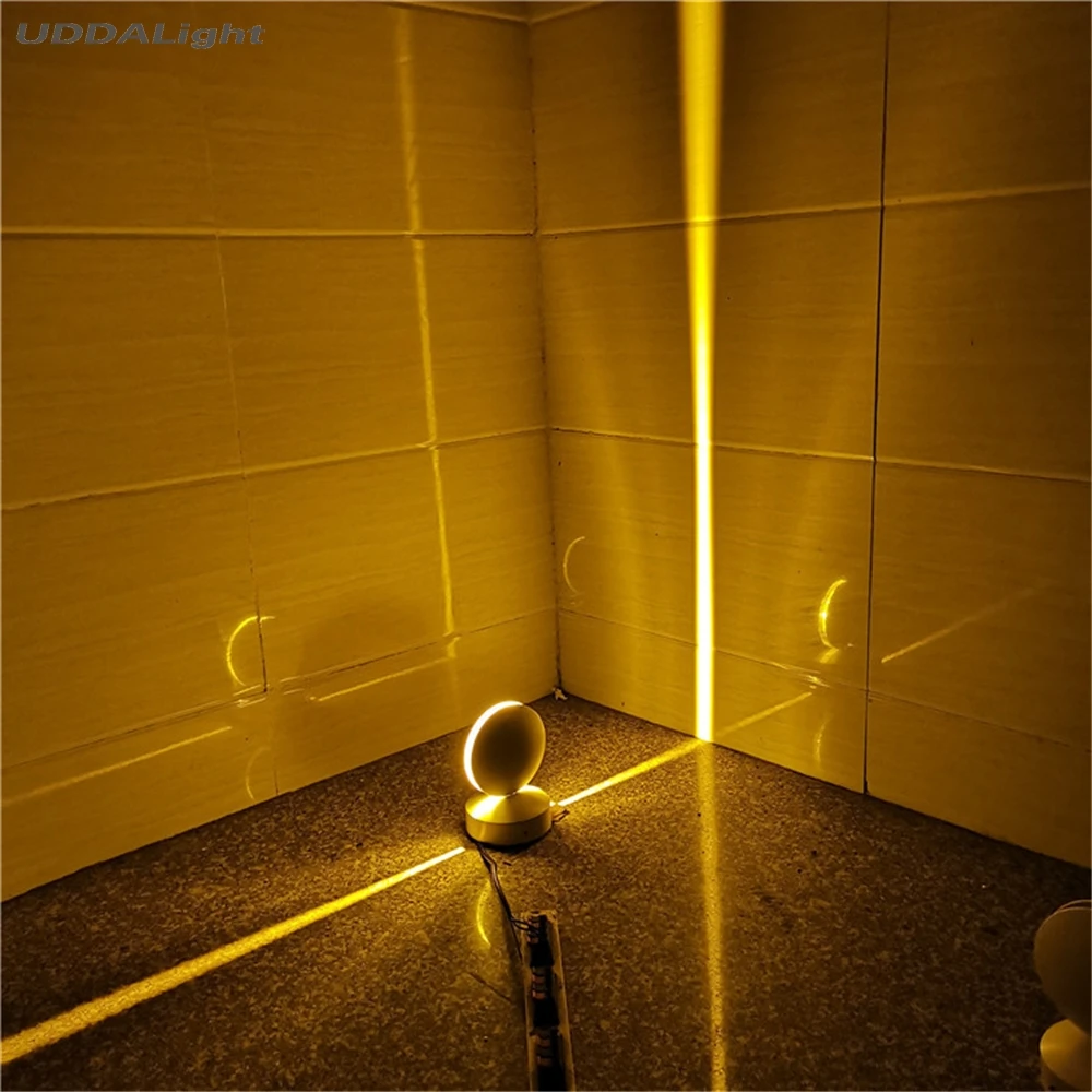 

rgb color changeable wall lamps 10w cree led window corridor Passage gallery ceiling Spatial edge effect wall mounted