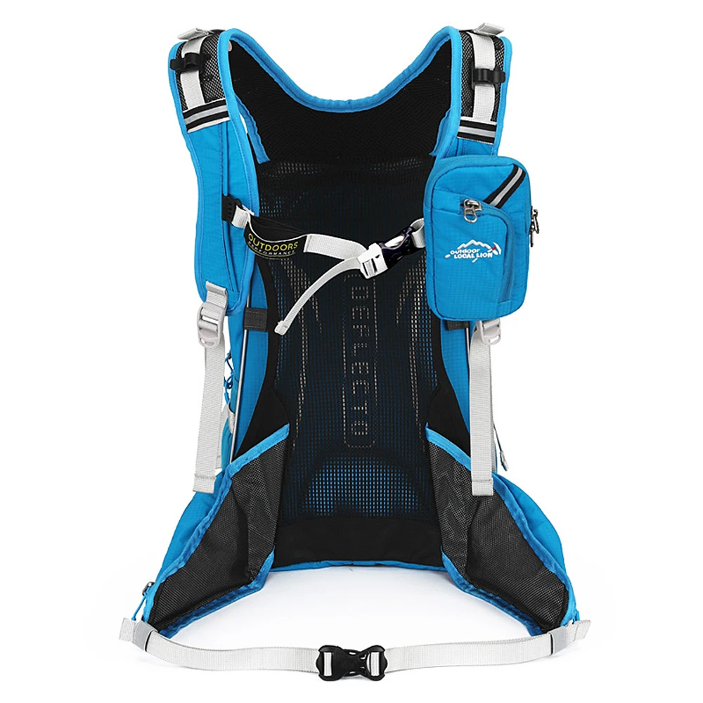 Cheap New LOCAL LION 20L Bicycle Backpack Mountain Bike Bag Waterproof Outdoor Water Shoulder Bags Road Bike Equipment Riding Knapsack 2