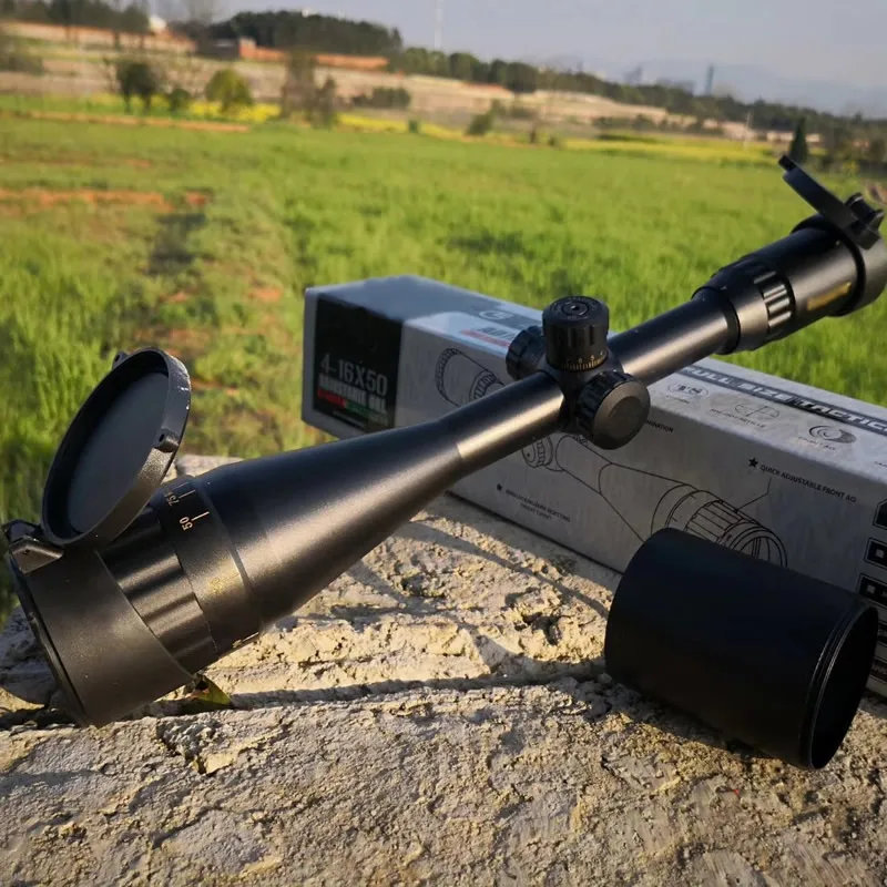 

Lps 4-16x50AOE New Golden Marking Riflescopes Mil-dot Locking Sight Scopes for Hunting CAZA