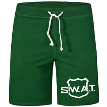 Мышцв, бодибилдинг шорты с карманами SWAT стиль классика дышащая прочная ткань твердая Z хлопок pantalones cortos