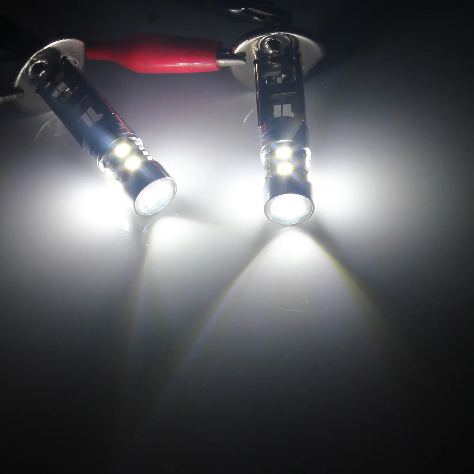 ANGRONG 2x H1 10 SMD 2835 белый 6000k светодиодный налобный фонарь высокий основной