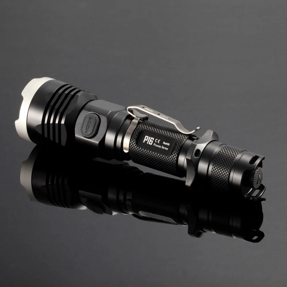 NITECORE P16 960 LMs Cree XM L T6 светодиодный фонарик военный охотничий походный спасательный