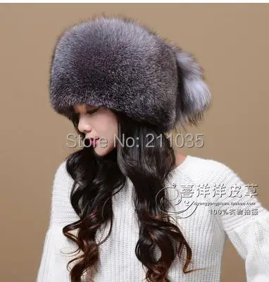 mens aviator hat fur Boys Winter Fox Fur Hats Girls Thick Mink Fur Caps Warm Pelaje Bombers Hats High Imitation Hat Fourrure Ear Protection Cap white camo bomber hat