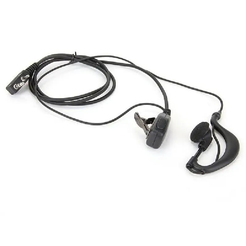 MEMTEQ Профессиональный наушник гарнитура микрофон для Kenwood Walkie Talkie Rad Radio 2 Pin
