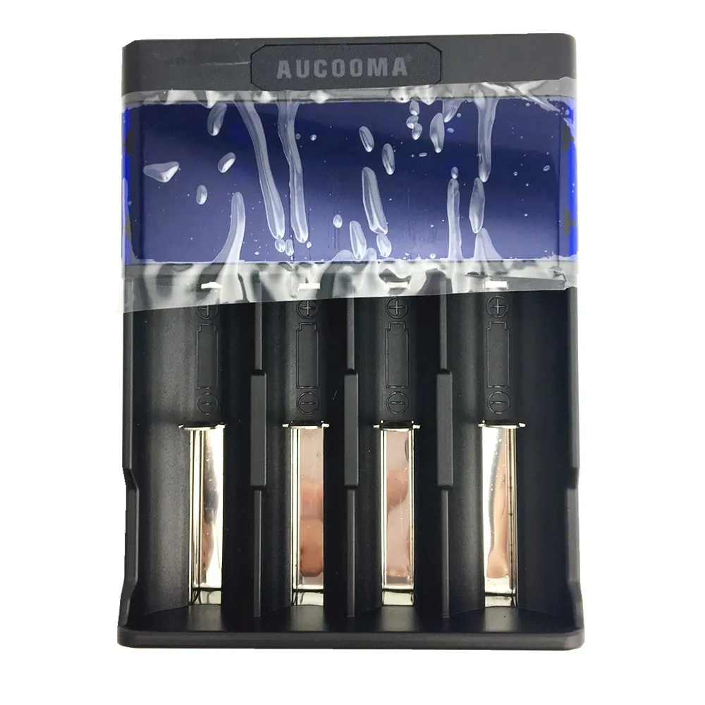 

AUCOOMA Q4 Q2 18650 battery smart charger 3.7V 26650 AAA AA 18650 NiMH li-ion batteries charger USB adapter charger
