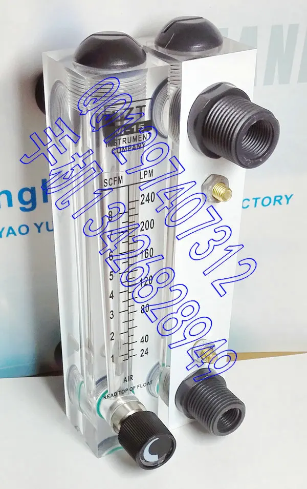 Adjustable Gas Panel Flowmeter Lzt15t Air Flow Meter 24240 Lpm 18scfm Flow Meters AliExpress