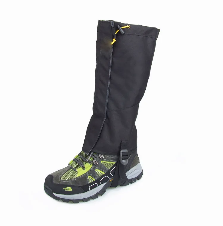 

1 Pair Waterproof Outdoor Hiking Walking Climbing Hunting Snow Legging Gaiters Black
