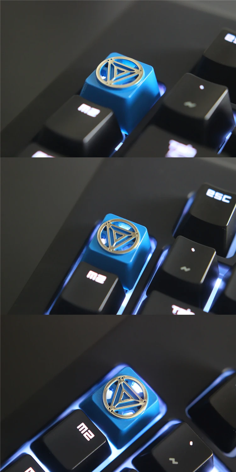 Заказной тисненый цинковый сплав keycap Для Игры Механическая клавиатура, высококачественный уникальный DIY для C