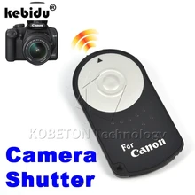 Kebidu Беспроводной ИК инфракрасный Камера спуском фотографического затвора Пульт дистанционного управления Управление для Canon RC-6 RC6 электрооптических однообъективных 5D Mark II 500/550/600/650 D