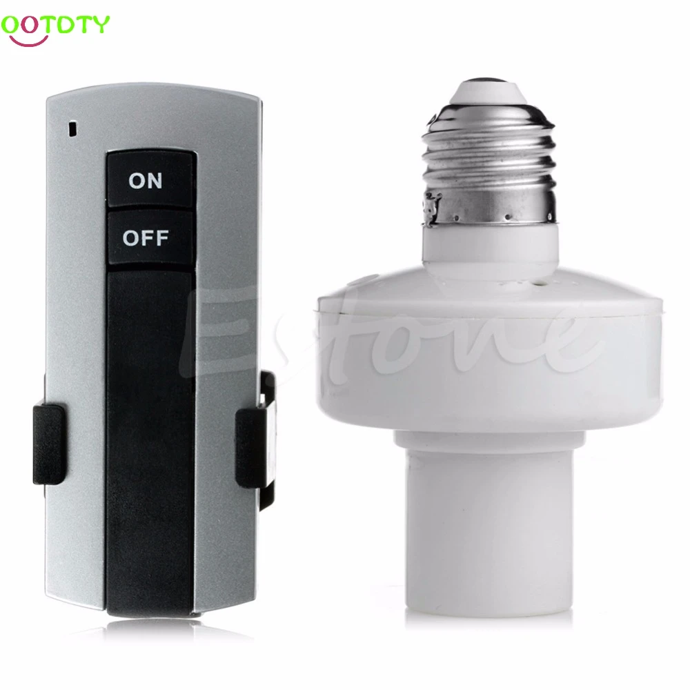 New E27 Screw Wireless Remote Control Light Lamp Bulb Holder Cap Socket Switch 828 Promotion New E27 Screw Wireless Remote Control Light Lamp Bulb Holder Cap Socket Switch 828 Promotion