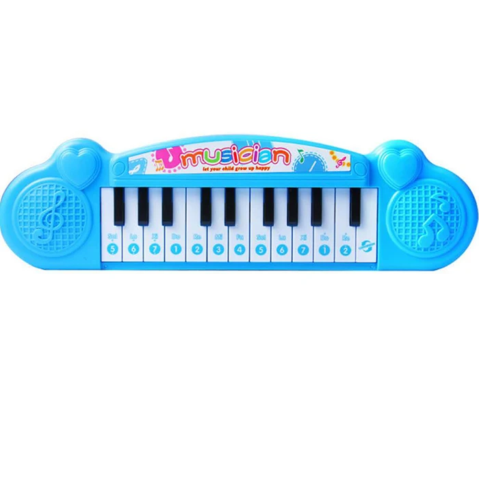 Электронный игрушечный музыкальный инструмент пианино 32*9 см 22 клавиши мини электронная клавиатура для детей Подарки
