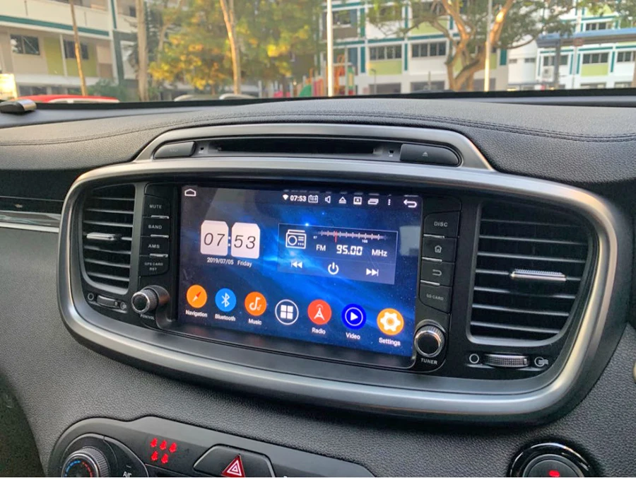 Clearance DSP IPS TDA7851 Android 9.0 8 Core 4GB RAM 64GB Car DVD Player GPS Glonass RDS Radio wifi Bluetooth4.2 for kia SORENTO 2015 2016 10