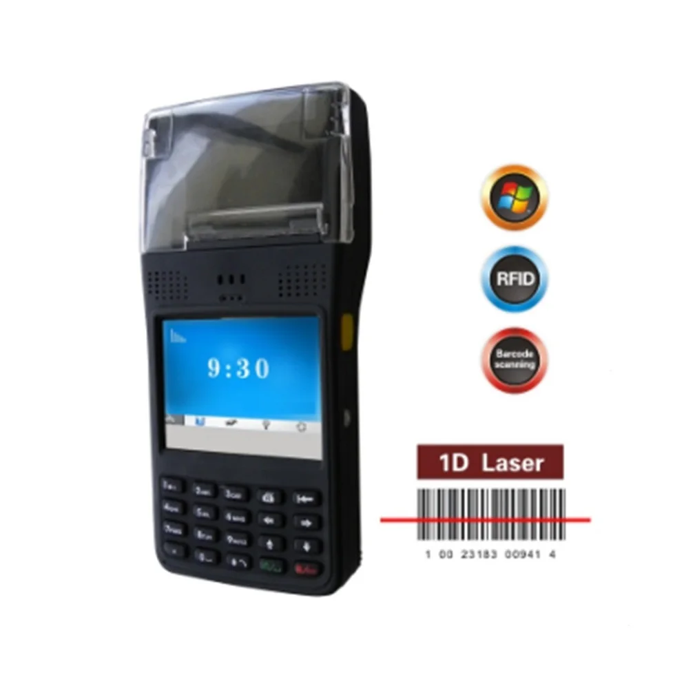 LS350T النوافذ المحمولة pda الصناعي مع طابعة LS350T النوافذ المحمولة pda الصناعي مع طابعة