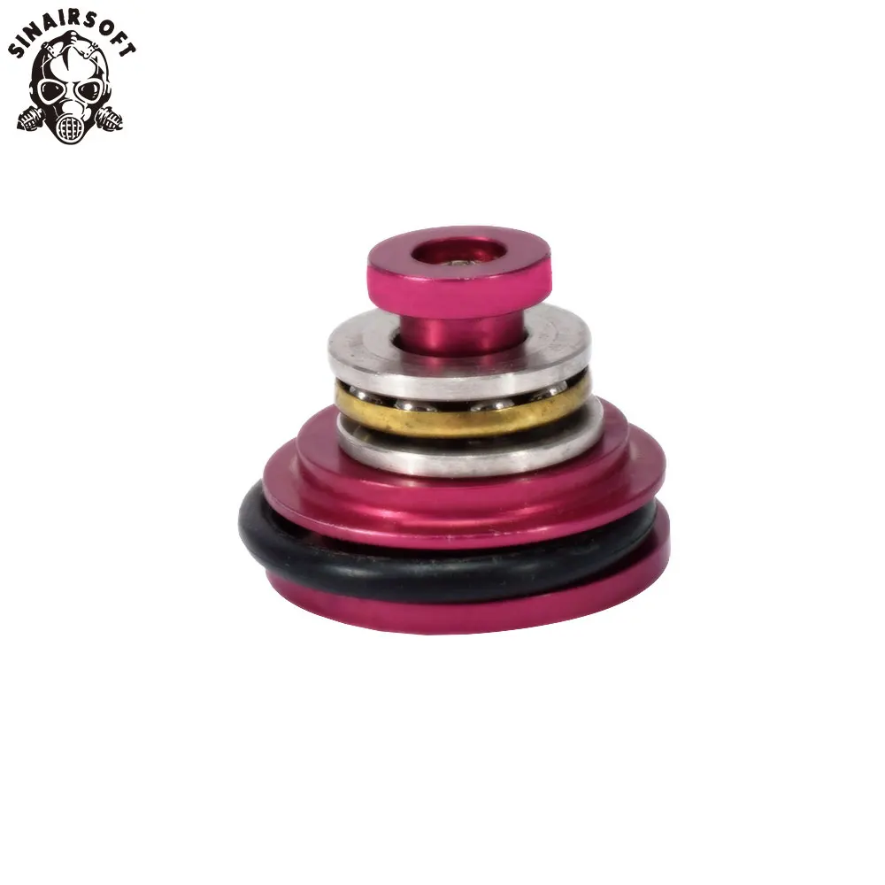 SINAIRSOFT إطلاق نار الألوان الصيد الادسنس الكرة تحمل مكبس رئيس 6 ثقوب (الراقية النسخة) ل Ver.2/3 AEG علبة التروس