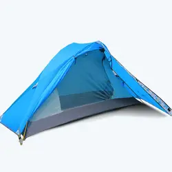 Flytop один палатки Сверхлегкий Открытый туристический отдых для верховой езды Палатки портативный водонепроницаемый 1 человека Алюминий