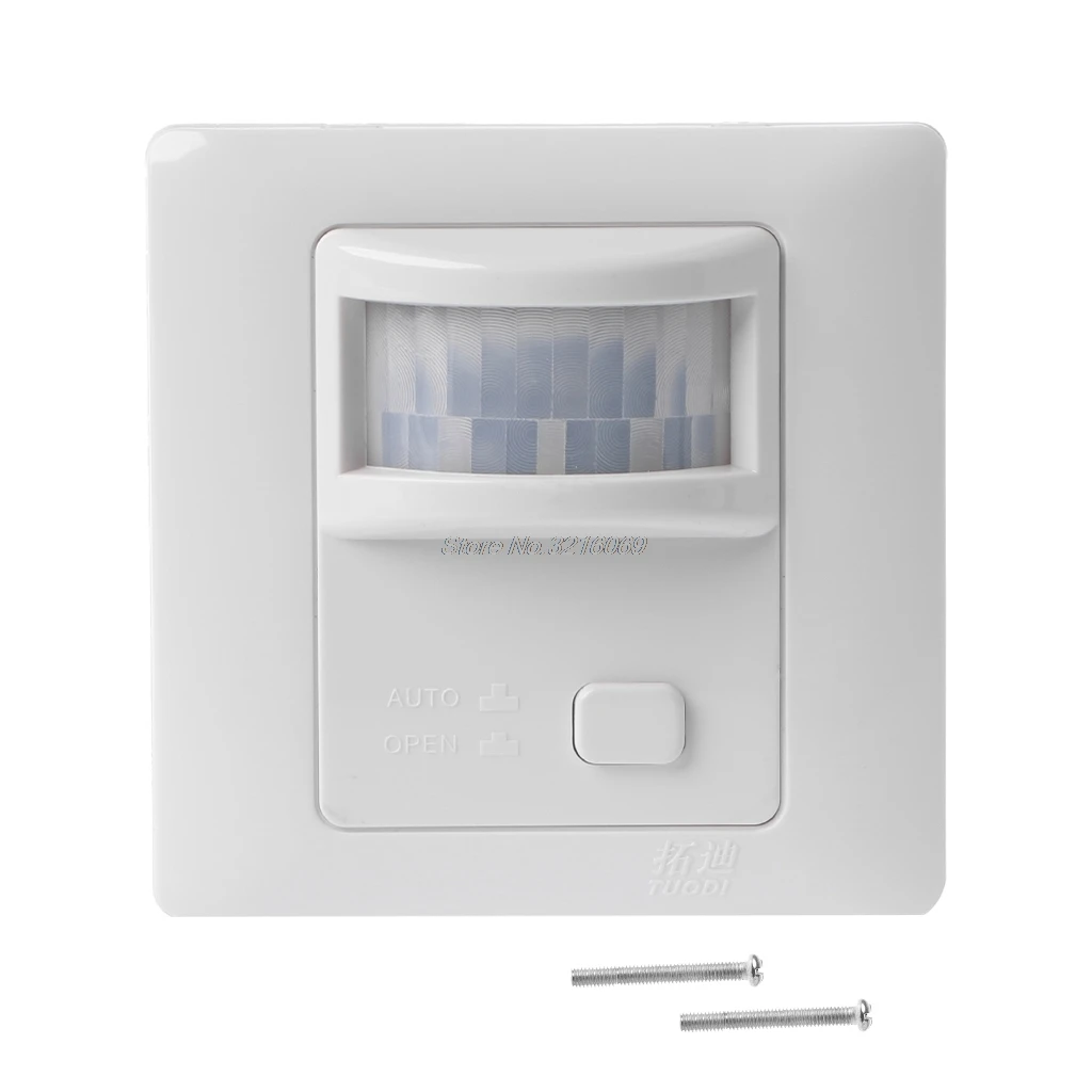  IR Infrared Motion Sensor Automatic Light Lamp Switch 200V-250V AC New Whosale&Dropship - 32894394154