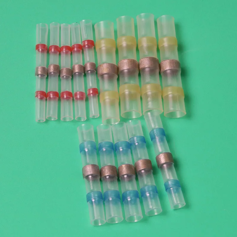 

10PCS Waterproof Solder Seal Heat Shrink Butt Connectors Soldering Sleeve Wire Connector Cable Terminal Electrical Connector