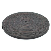 6mm GT2 RF Fiber Glass Reinforced Rubber Timing Belt for 3D Printer, 10 M