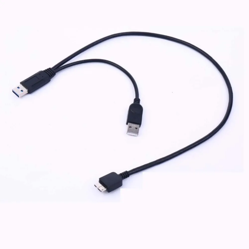 Переходник YuBeter USB 3 0 в Micro B адаптер с источником питания для внешнего