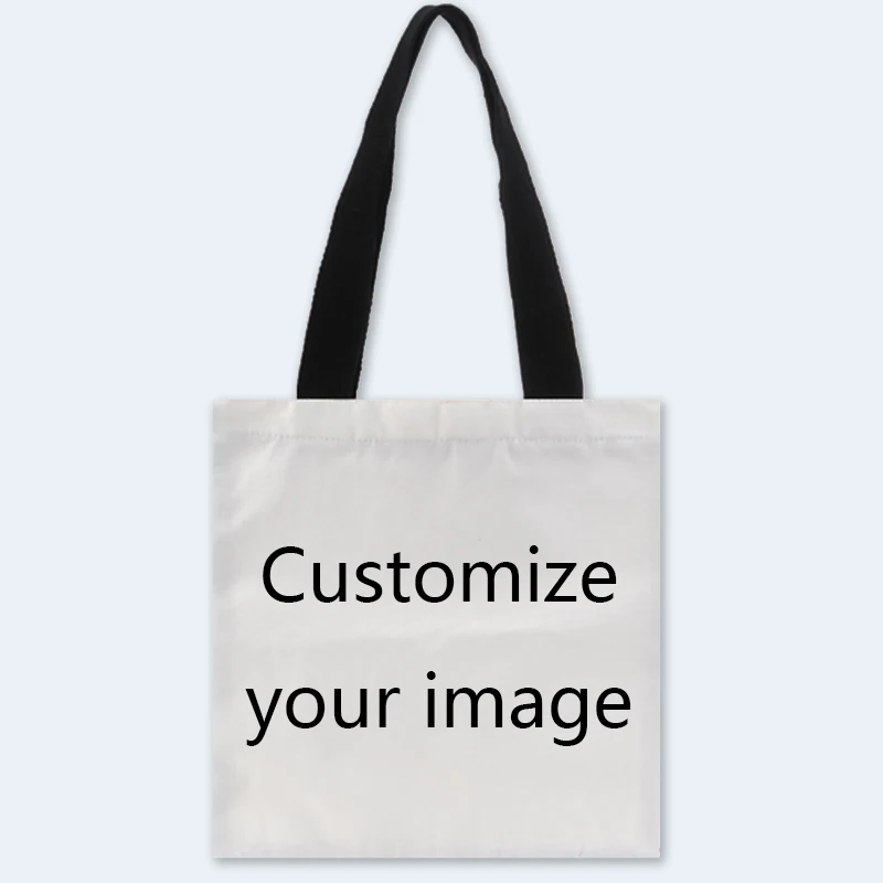 Custom SHINee Taemin Tote Bag Canvas Fabric Handbag Two Sides Printed Shopping Bag Traveling Casual Useful Shoulder Bag 0519 