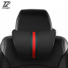 ZD 1X Автомобильная подушка для шеи три основных цвета подголовник для Toyota Corolla Seat Leon Jeep Skoda Fabia Rapid Renault Duster Audi A3