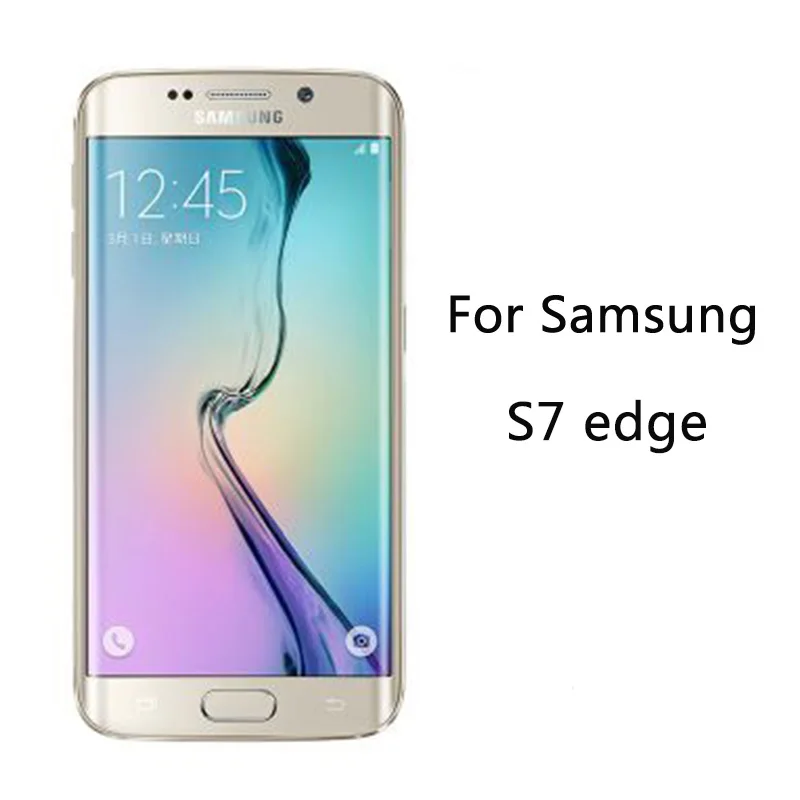 Nano УФ светильник жидкий полный клей стекло протектор экрана для samsung Galaxy S10 S9 S8 Plus E нано оптика изогнутое стекло Note 9 8 - Цвет: For Samsung S7 edge