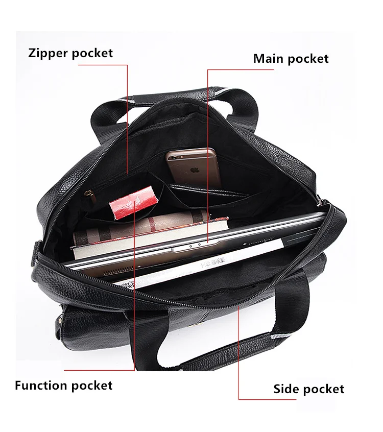 الرجال حقيبة الكتف رسول Crossbody حقيبة الأزياء سفر الأعمال كمبيوتر محمول الجلود عارضة رجل أكياس مكتب قدرة كبيرة هدية