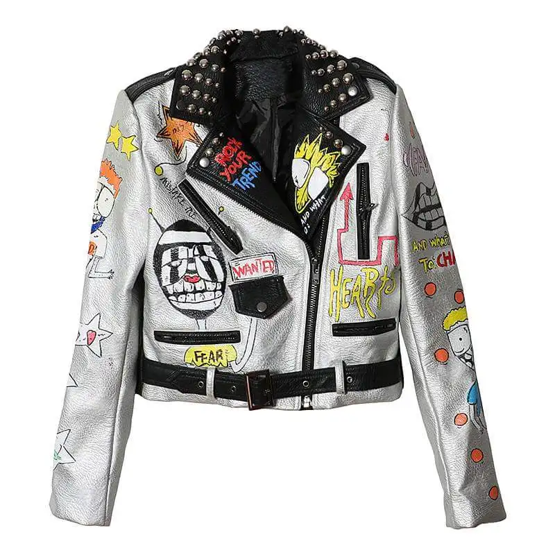 LORDXX Strange Silver Women Punk Tops jacket New Spring ... LORDXX Strange Silve