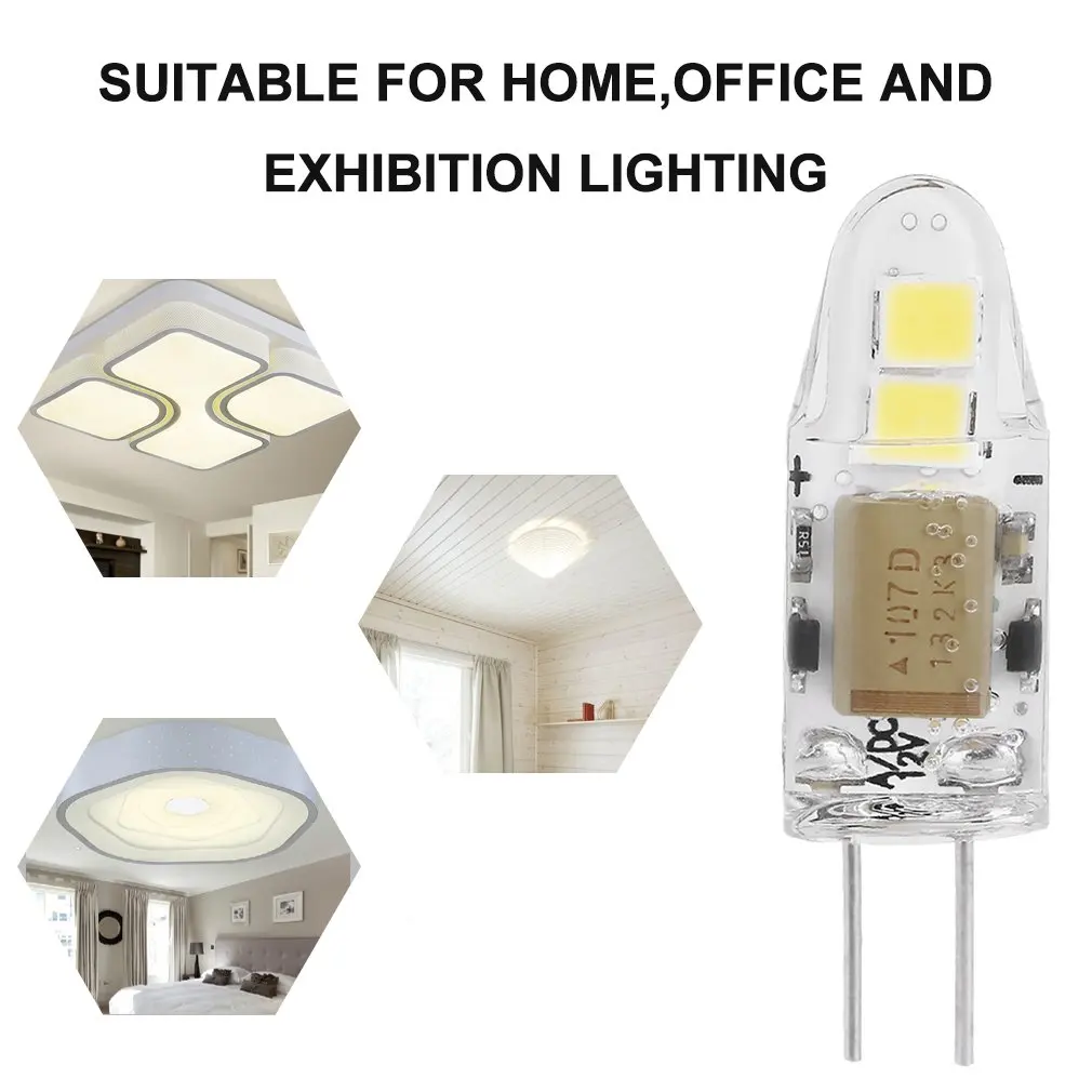Icoco Новинка G4 мини ни один dimmable удара лампы 2 Вт/5 Вт/7 Вт AC/DC 12 В свет 360 Угол луча