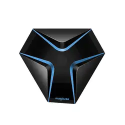 Magicsee Железный Android 7,1 Wifi tv Box Amlogic S905X четырехъядерный 2G + 16G Smart tv Box с HD 4 K телеприставка (ЕС вилка)