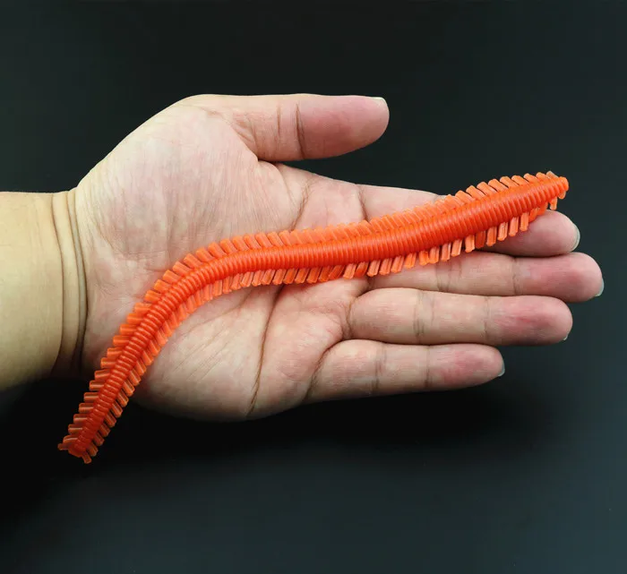 

5pcs/lot soft lure centipede clam worm lure 19cm big fishing lure bait