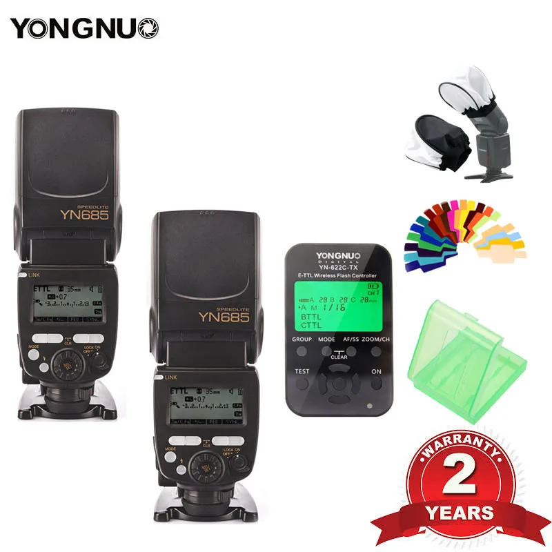 Promotion!!!! Yongnuo YN685 GN60 Wireless Flash Speedlite HSS iTTL 2.4G