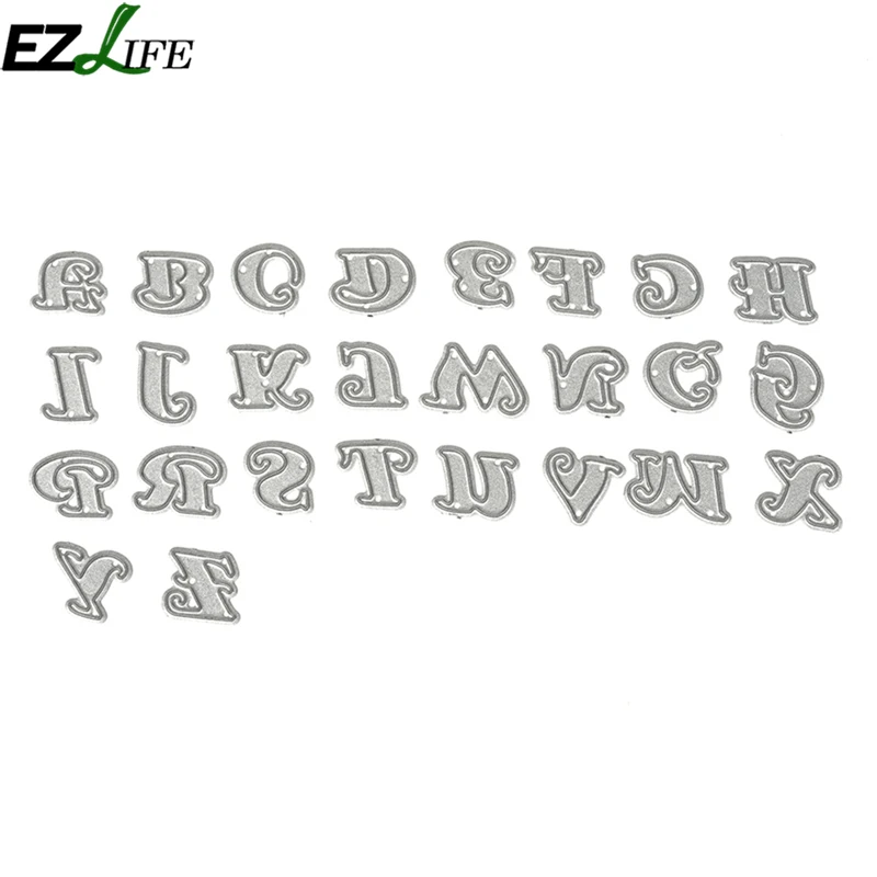 Craft Alphabet Letter Set Cutting Dies Stencil Scrapbook alphabet dies