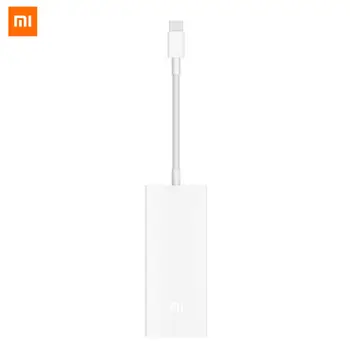 

Original Xiaomi USB-C to Mini DisplayPort Multi-function Adapter 4K HD Smart Charge For Macbook Mi Laptop Tablet Type-C Phone